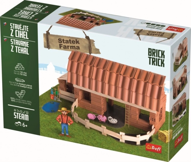 Byggesæt gård XL TREFL Brick Trick