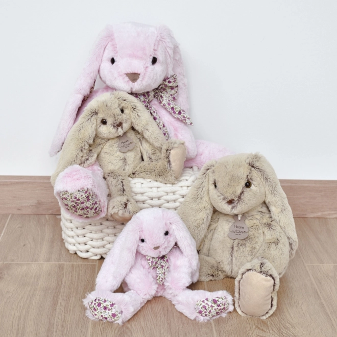 Doudou Histoire d'Ours Plysven beige kanin 40 cm