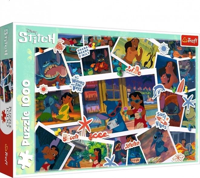 Puslespil 1000 brikker Lilo og Stitch Sødmefulde minder