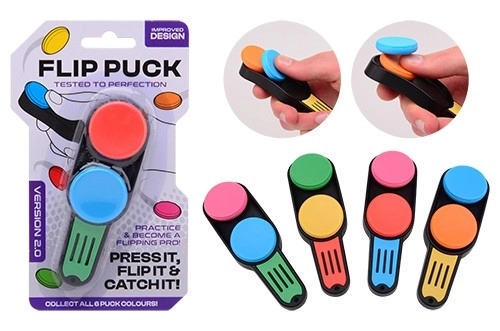 Reaktionslegetøj Flip-Puck