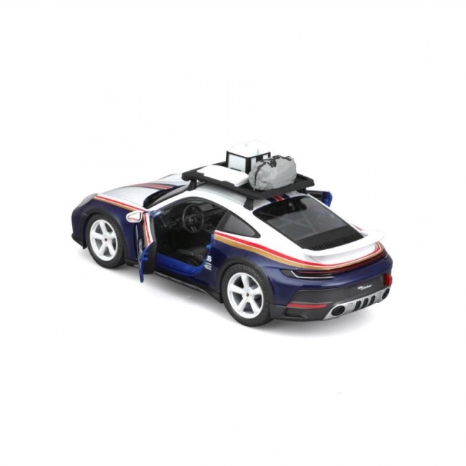 Bburago 1:24 Racing - Porsche 911 Dakar - Blå 953 Roughroads