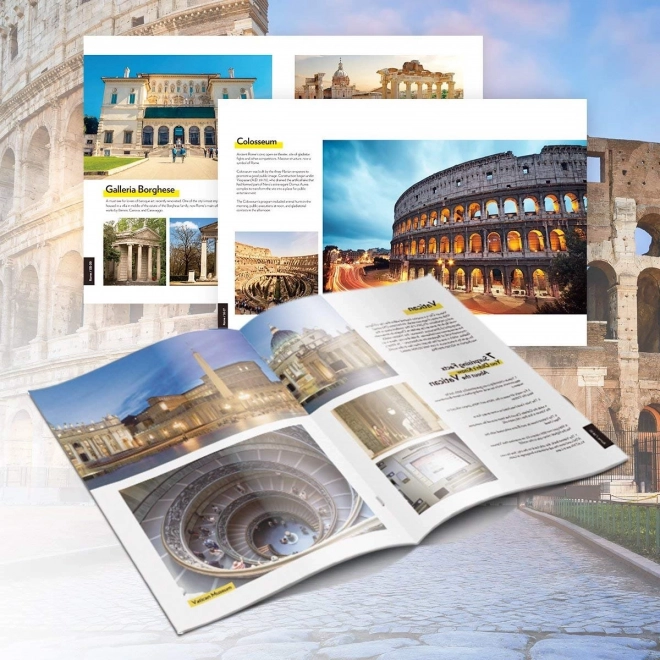 3D puslespil CubicFun National Geographic Colosseum 131 brikker