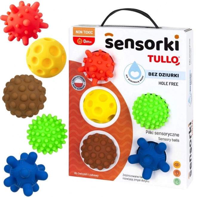 Kreative sensoriske kugler Tullo til børn