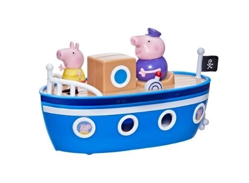 Grisling Peppa Bedstefars dampskib