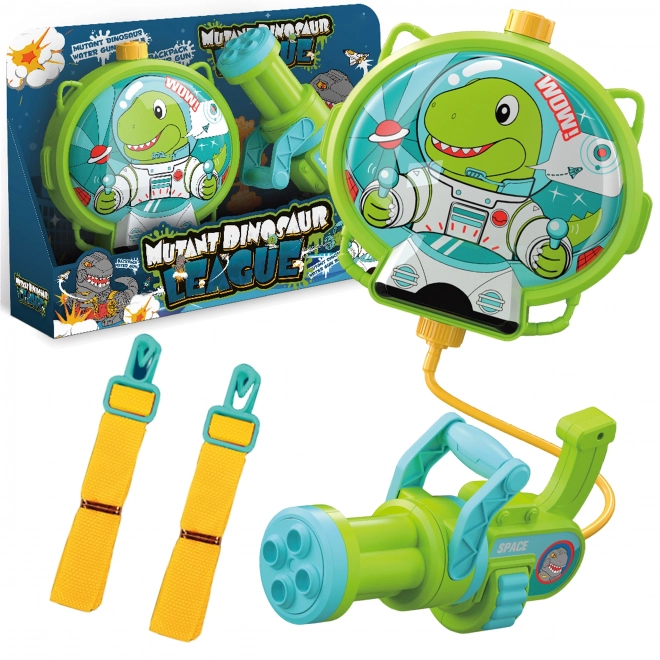 Vandpistol med rygsæk Dino