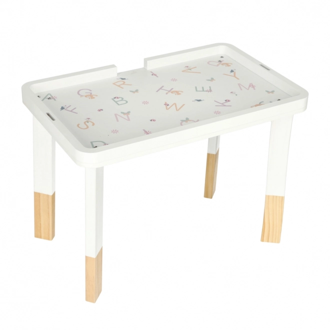 Interaktivt montessori bord Lulilo rosa
