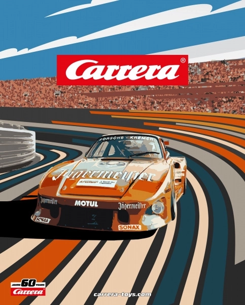 Metalplakat 60 år Carrera 5 (21140)