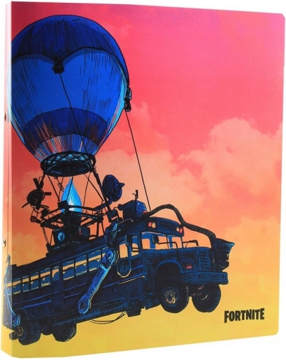 Ringbind A4 Battle Bus Fortnite