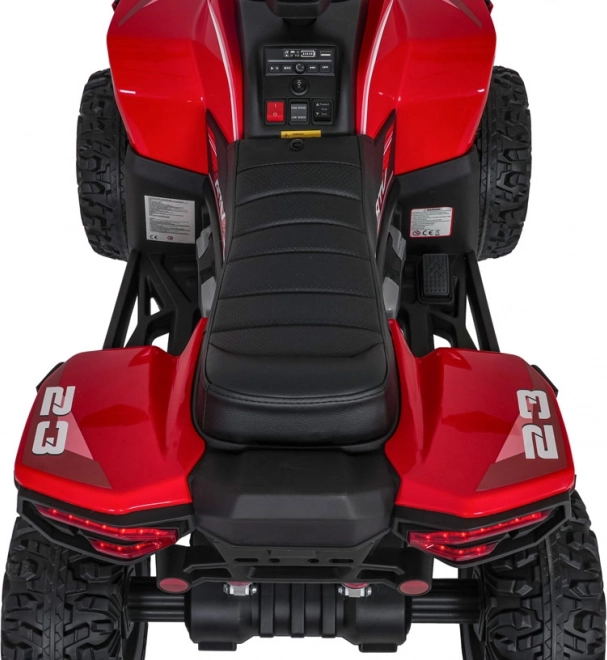 Firehjulet Fast Wheel – Rød