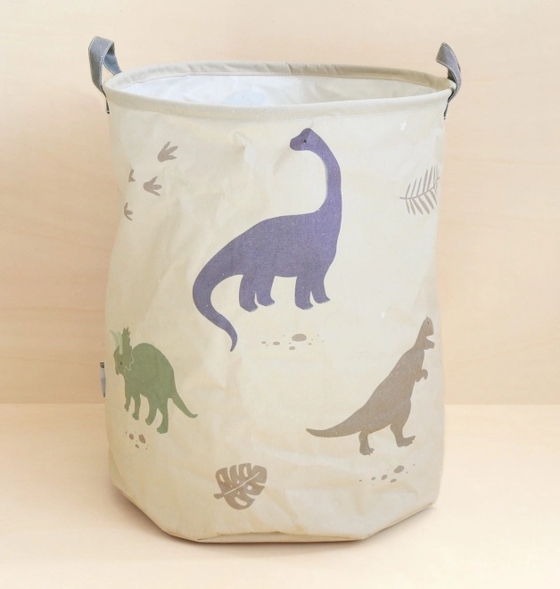 A Little Lovely Company opbevaringskurv til legetøj – Dinosaurer