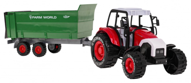 Sæt af landbrugskøretøjer Traktor + mejetærsker