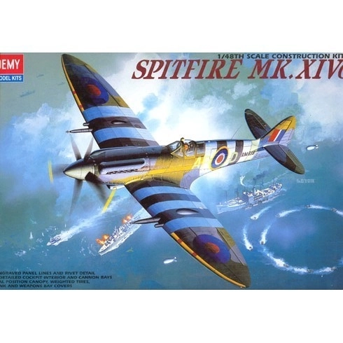 Model af fly Supermarine Spitfire Mk. XIV-C 1:48