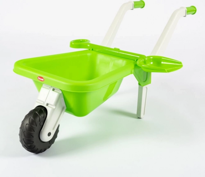 Plasttrillebør med skovl – grøn