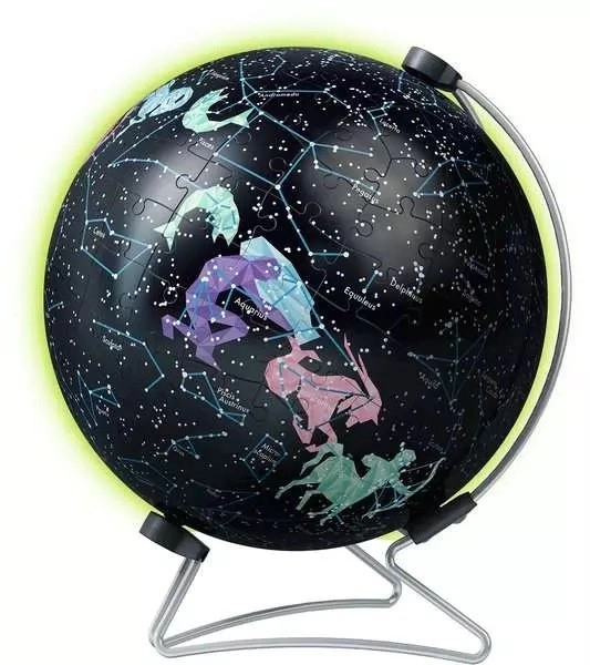 RAVENSBURGER Lysende puzzleball Stjerneglobus 190 stykker