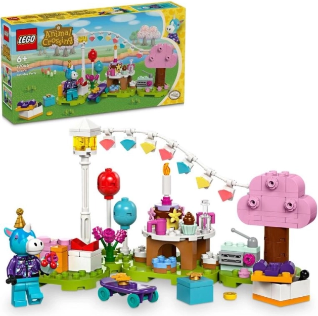 Lego Animal Crossing hesten Julian og fødselsdagsfest