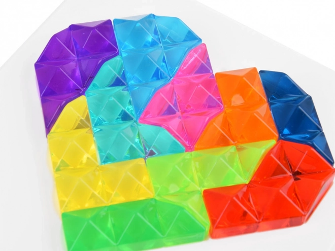 Farverig Diamant Puslespil