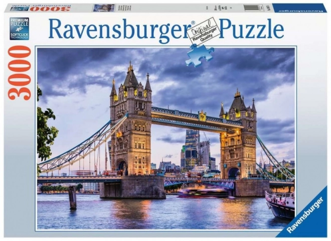Puslespil 3000 stykker London - stor by
