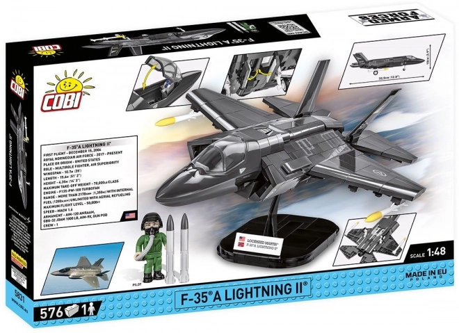 COBI 5831 Væbnede Styrker F-35A Lightning II Norge, 1:48