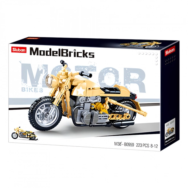 Sluban ModelBricks Militærmotorcykel