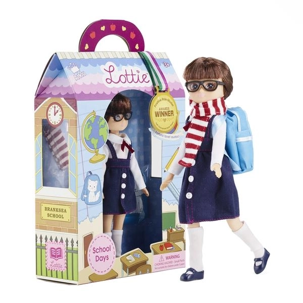 Lottie Dukken skolepige