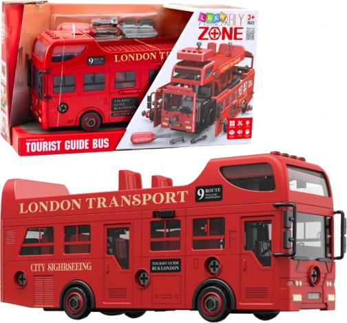 Dobbelt­dækkerbus til samling London Transport med lys og lyde