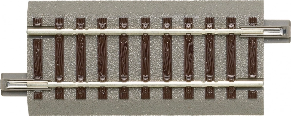 Roco geoLINE lige spor med ballast 76,5 mm