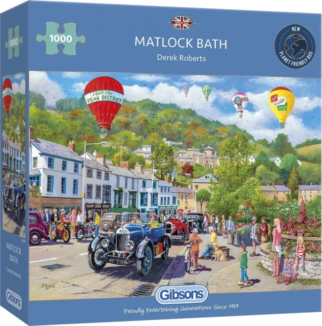 Puslespil Landsby Matlock Bath 1000 stykker fra Gibsons