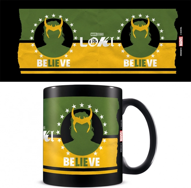 Keramisk krus Loki Believe