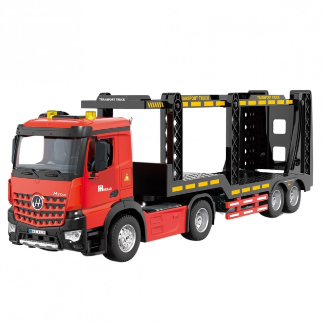 Fjernstyret transportlastbil rød RC 2.4G 6CH