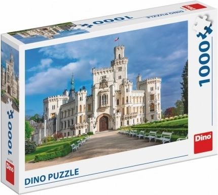 Dino puslespil Slottet Hluboká – 1000 brikker