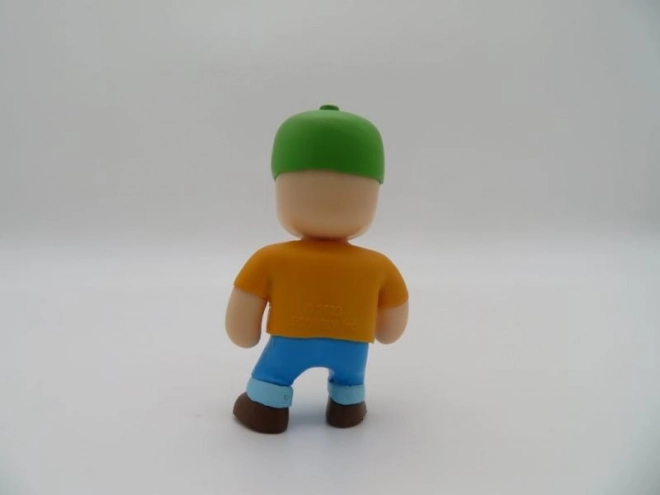 Gennemsigtig æske Stumble Guys med 3 figurer