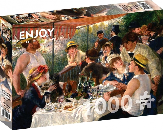 Puslespil Auguste Renoir: Morgenmad for Roere