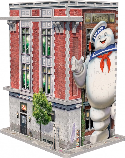 WREBBIT 3D puslespil Ghostbusters: Spøgelsesjægernes brandstation 500 brikker