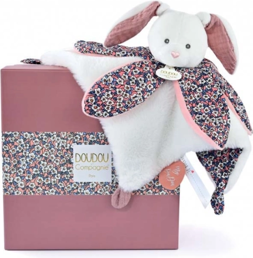 gaveæske doudou – plysbamse kanin nusseklud