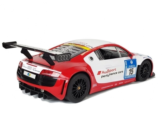 Rastar Audi R8 LMS fjernstyret bil 1:14 hvid-rød
