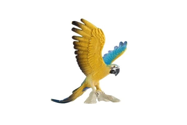 Ara ararauna leget plast 9cm i pose