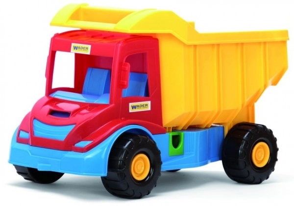 Auto multifunktionel lastbil vippevogn plast 38cm ass 3 farver 12m+ Wader