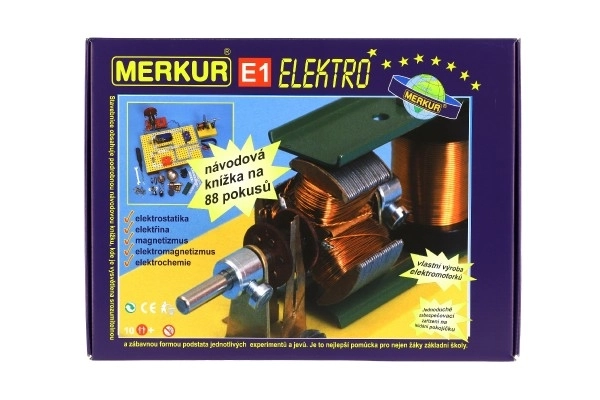 Merkur E1 elektricitet, magnetisme