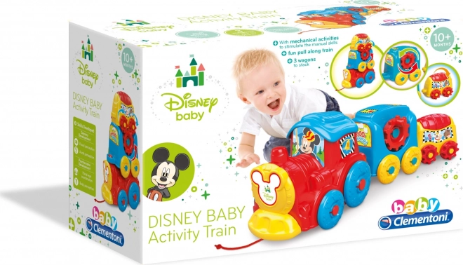 CLEMENTONI BABY Disney Interaktiv Stabeltog