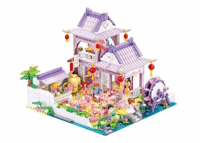 Sluban Girls Dream M38-B1078 Tehus med dekorativ have
