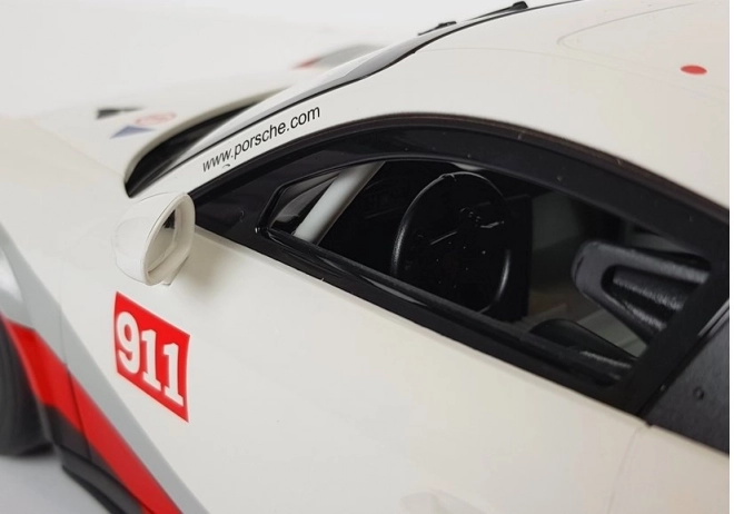 Fjernstyret bil Porsche 911 GT3 CUP Rastar 1:14 hvid