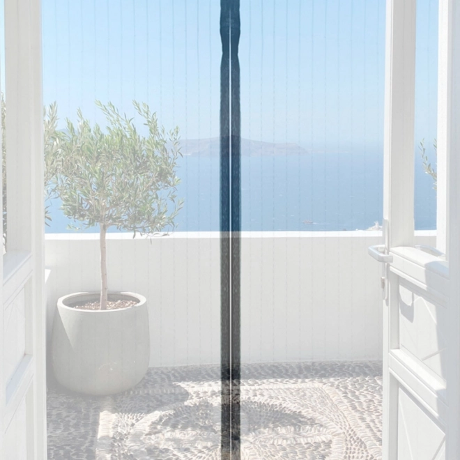 Magnetisk myggenet til døre 110x210 cm