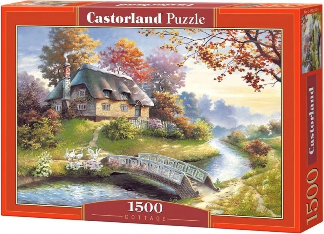 Puslespil Hytte 1500 brikker CASTORLAND
