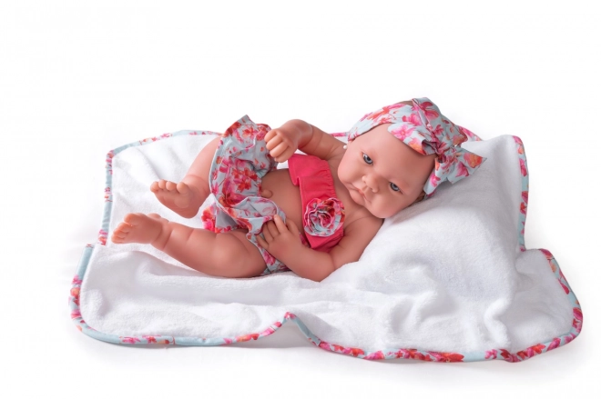 Antonio Juan 50277 NICA - realistisk dukke baby med hel vinyl krop - 42 cm