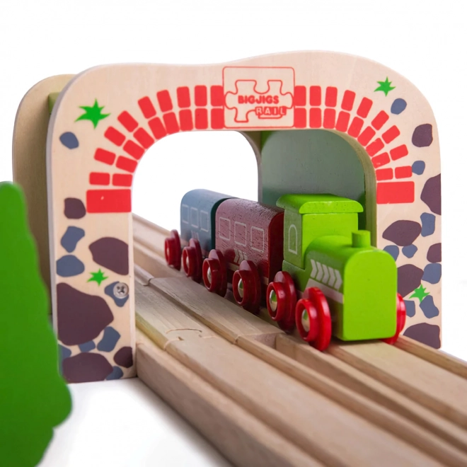 Bigjigs Rail Dobbelt jernbanetunnel