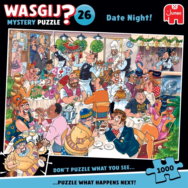 Puzzle Wasgij Mystery 26: Date 1000 brikker