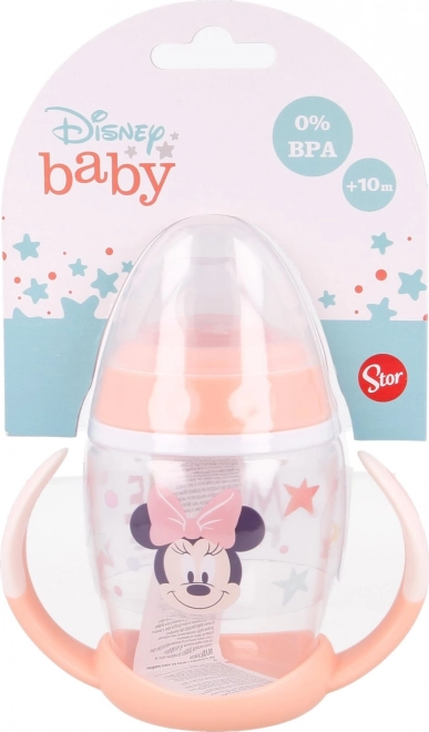 STOR Krus med hanke og silikonetud 270ml Minnie