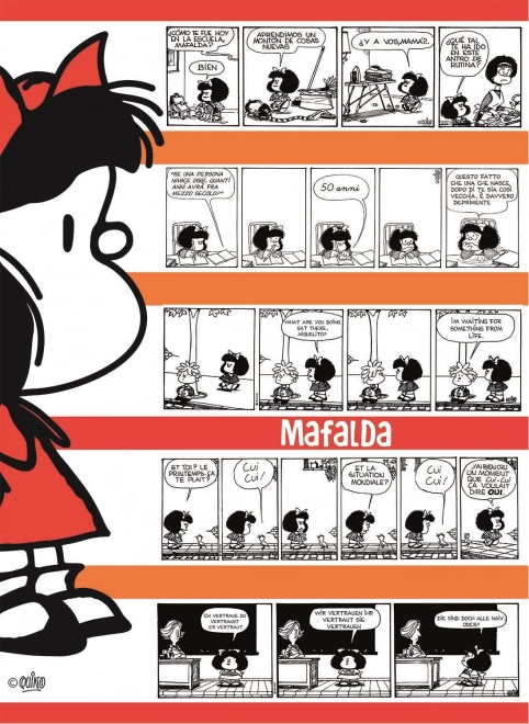 Mafalda puslespil 500 brikker
