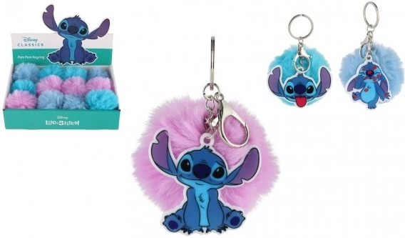 Nøglering Stitch med pompons