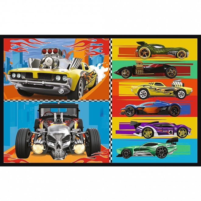 Puslespil 2x70 Biler Hot Wheels